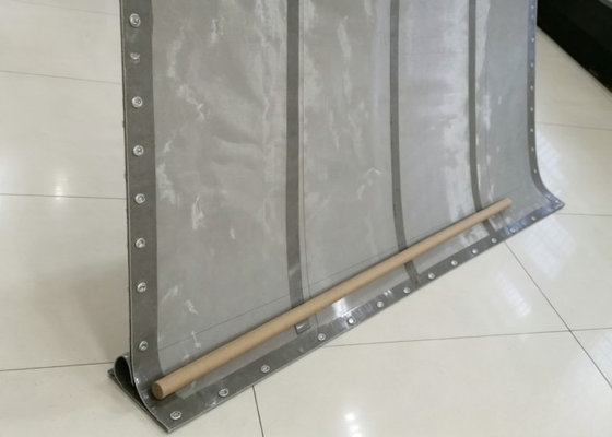 Lensa tepi lipat tahan lama 304 stainless steel > 80°C untuk pengolahan kimia
