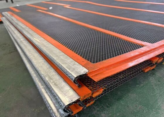 Tambang Self-cleaning Screen Mesh untuk Pemisahan bahan lengket