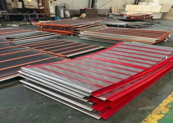 Fleksibel Wire Self-cleaning Screen Mesh untuk produksi agregat