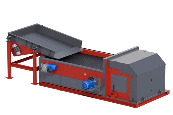 E limbah Mesin daur ulang Eddy Current Separator untuk papan sirkuit hancur