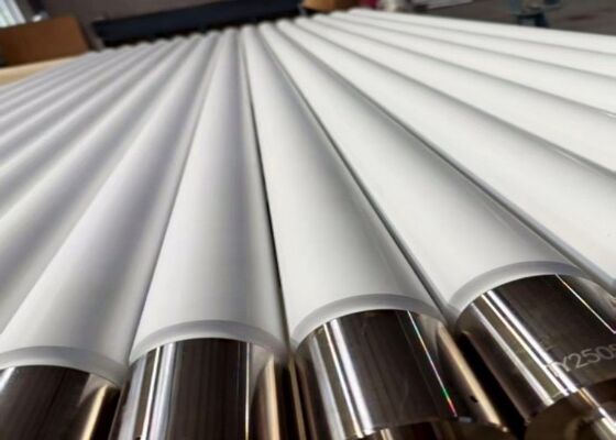 Zero Defect Quartz Ceramic Roller Untuk Pabrik Tempering Kaca Otomotif