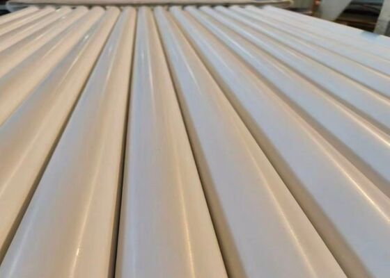 Heavy Duty Fused Silica Roller Untuk Tempering Kaca Flat Ekstra lebar