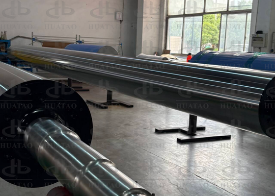 Sistem Aliran Q345B Rol Pendingin Waktu Umur Panjang Untuk Keseimbangan Film Bopp Bopet G2.5