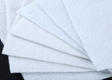 Kain Stabilisasi Geotextile PET Atau Jarum Punched Geotextile White Anti-Aging