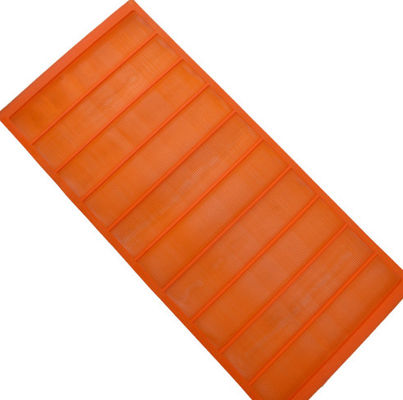 Polyurethane Fine Screen Mesh dengan Resistance Abrasion Anti-Blinding dan 0.045mm Aperture untuk High Frequency Screen Deck
