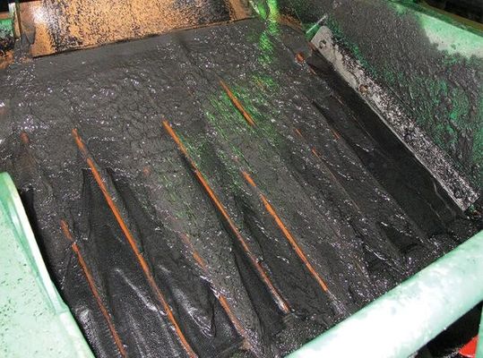 Industri poli web urethane layar saringan mesh 0.35mm aperture layar halus