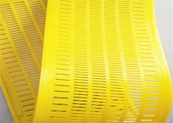 Layar Flip Flop Polyurethane yang Sangat Resilient untuk Mineral Beneficiation dengan Sistem Bolting dan Clamping