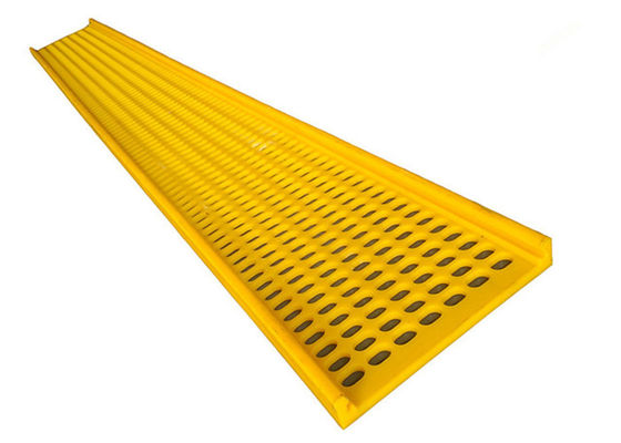 Polyurethane Mining Screen Mesh Flip Flow Screens Mats dengan ketahanan tinggi dan kemampuan pembersih diri