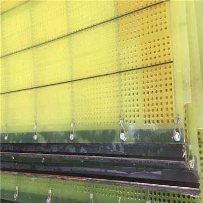 Modular Polyurethane Screen Mesh dengan ketahanan terhadap keausan, aperture pembersih diri, dan berbagai jenis koneksi