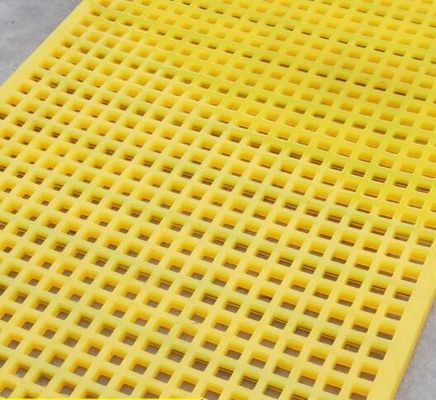 Minimal Aperture 3mm Hook Ketegangan Polyurethane Screen Mesh