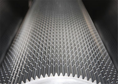 Tungsten Carbide Packing Cardboard Corrugating Roll Super Tahan Aus Untuk Corrugator