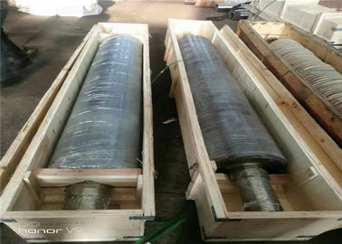 Baja Paduan B Flute Corrugated Roller Diameter 600mm