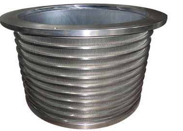 Voith SS23 Model Wedge Wire Layar Keranjang Diameter dalam 795mm Slotted 0.13mm / 0.15mm
