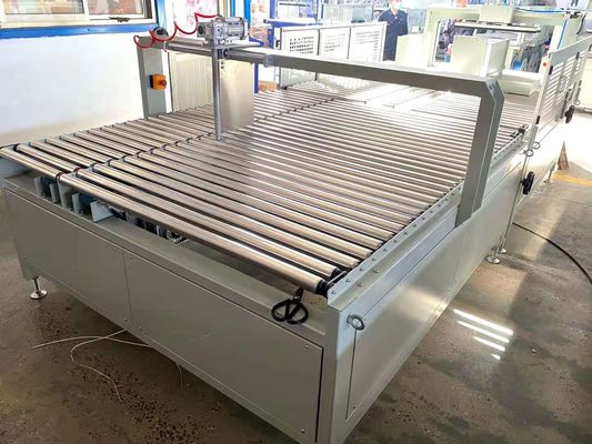 1250 × 1150mm Single Double Hot Melt PP Belt Carton Baler untuk karton kemasan