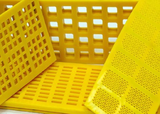 High Abrasion Resistance Polyurethane Screen Mesh dengan Aperture Self-cleaning dan Berbagai Jenis Koneksi