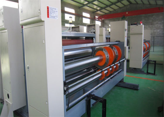 Mesin Slotter Printer Dua Warna 1450x2600mm Chain Feed