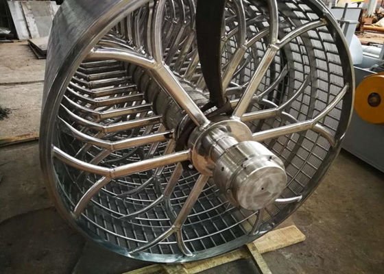 Mesin Pembuatan Kertas Toilet Huatao Cylinder Mold Bahan Stainless Steel