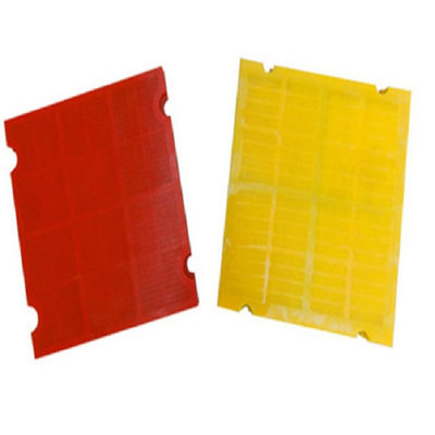 Wear Resist PU Polyurethane 305 Dewatering Screen Panel Untuk Layar Bergetar